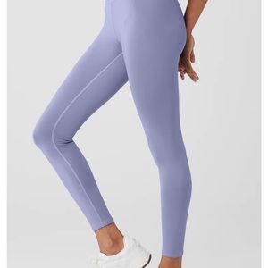 Alo Yoga 7/8 High-Waist Airlift Leggings Lilac Blue size small